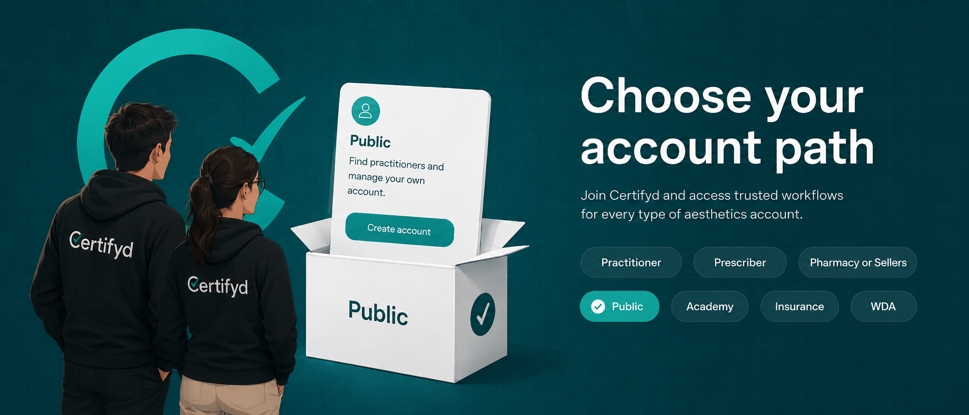 Public account path preview