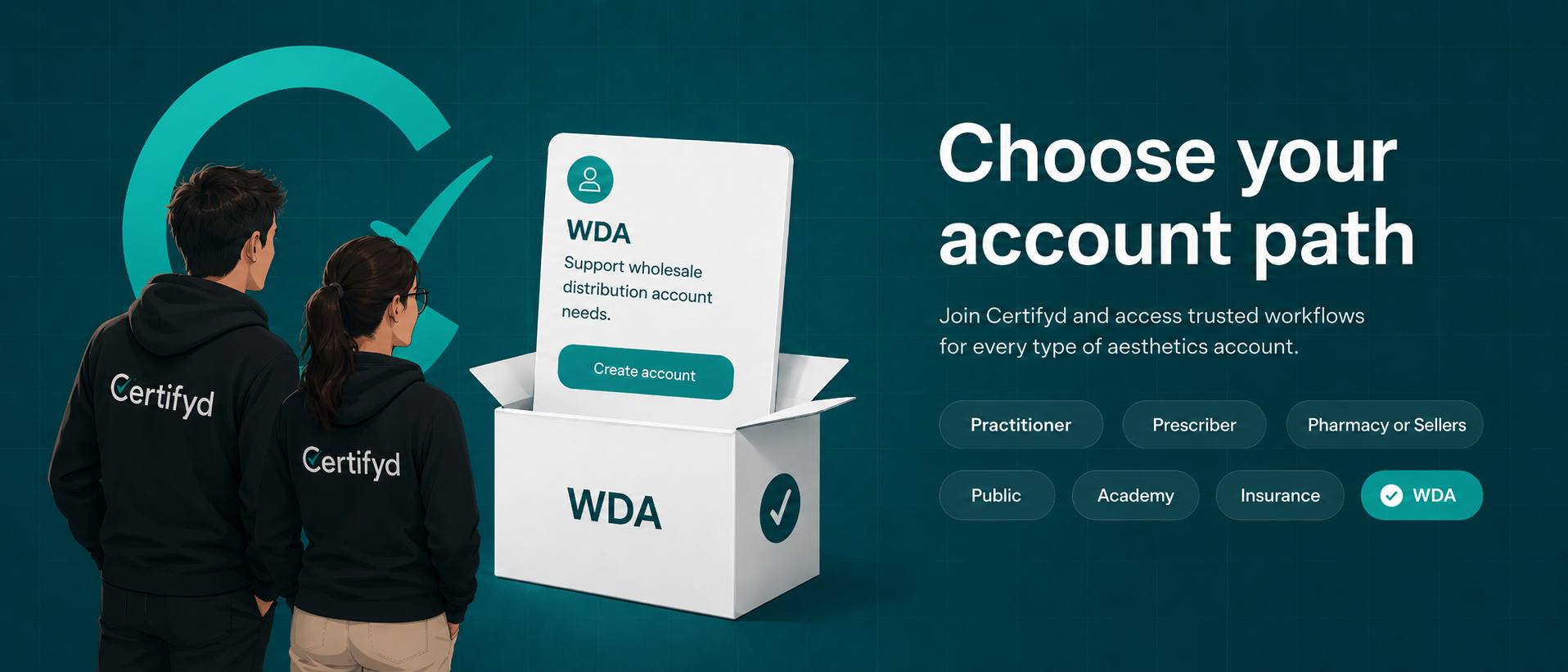 WDA account path preview